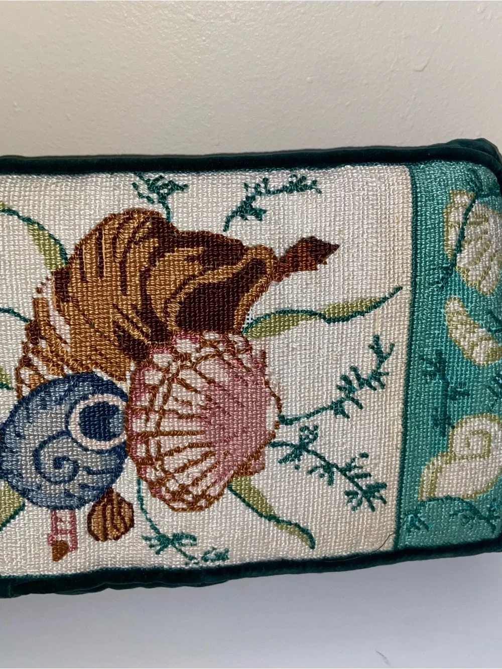 N/A needlepoint pillow